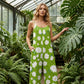 💥👖Last Day Special Price:£ 13.99!!! ⏰Women's Floral Print Wide Leg Jumpsuit – Relaxed Fit, Side Pockets & Breathable – Plus Sizes Available ✨