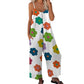 💥👖Last Day Special Price:£ 13.99!!! ⏰Women's Floral Print Wide Leg Jumpsuit – Relaxed Fit, Side Pockets & Breathable – Plus Sizes Available ✨
