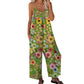 💥👖Last Day Special Price:£ 13.99!!! ⏰Women's Floral Print Wide Leg Jumpsuit – Relaxed Fit, Side Pockets & Breathable – Plus Sizes Available ✨