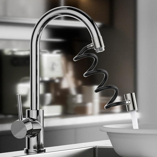 ⏱️Last Day Special Price:£14.99🥳🚿Ausziehbarer Brausekopf aus Edelstahl 304✨🚿Flexible Ausziehreinigung ohne tote Winkel