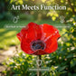 💖🎁LAST DAY SALE £8.99!!🔥50K+ SOLD!🐦Handmade Metal Flower Garden Stake