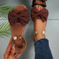 🌺Last Day Special Price:£ 13.99!!!💐Stylish Pearl Ankle Strap Sandals