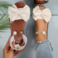🌺Last Day Special Price:£ 13.99!!!💐Stylish Pearl Ankle Strap Sandals
