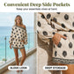 🥳2026 HOT SALE Special Price:£18.99!!!🥳💞🌸Bohemian Off-Shoulder Printed Jumpsuit Set