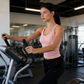 🥳Last Day Special Price:£ 14.99 !!!🏃‍♀️ Women's Ribbed Racerback Bra Tank – Built-in Shelf Bra, Breathable Cotton Blend, Great for Gym, Home or Street 👚💖