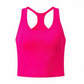 🥳Last Day Special Price:£ 14.99 !!!🏃‍♀️ Women's Ribbed Racerback Bra Tank – Built-in Shelf Bra, Breathable Cotton Blend, Great for Gym, Home or Street 👚💖