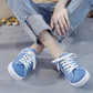 👟 Last Day Special Price:£ 12.99!!!👖Women's Denim Mule Trainers – Easy Slip-On, Comfortable Sole & Perfect for a Casual Summer Look ☀️