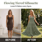 👗Limited Time-Offer 50% Off💥💃Women's Halter Neck Backless Tiered Maxi Dress