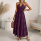 👗Limited Time-Offer 50% Off💥💃Women's Halter Neck Backless Tiered Maxi Dress