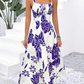 ⏳Limited-time Special Price:£ 17.99!!!⏰Women's Floral Print Spaghetti Strap Dress🌿👗