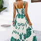 ⏳Limited-time Special Price:£ 17.99!!!⏰Women's Floral Print Spaghetti Strap Dress🌿👗
