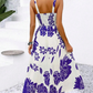 ⏳Limited-time Special Price:£ 17.99!!!⏰Women's Floral Print Spaghetti Strap Dress🌿👗