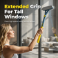 🧹Last Day Special Price:£ 7.99!!🥳💞50K+ SOLD!✨ 💝 Extendable Window Mesh Screen Cleaner Tool ✨– Adjustable Long Handle, Removes Dust & Cobwebs from Screens Easily