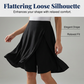 👖Last Day Special Price:£ 14.99!!!💥Women's Casual Elastic Waist Wrap Skort