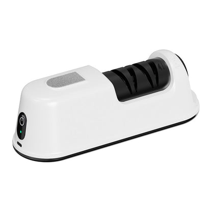 🔪 ONLY £13.99 NOW ! ⚡ 3-Stage Electric & Manual Knife Sharpener – Fast Polishing, Dual Mode & Labor-Saving Kitchen Design ✨