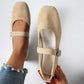 ☀️SUMMER SPECIAL PRICE:￡13.99!!🔥Suede-Finish Mary Jane Ballet Flats with Memory Foam Insole🥿✨