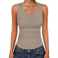 ⛱️Last Day Special Price￡9.99!!💞Women's V-Neck Ribbed Knit Tank Top