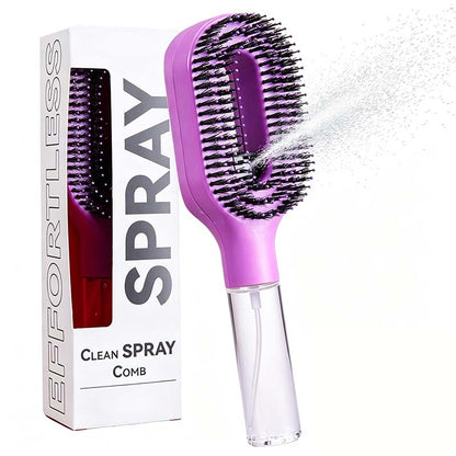 🪮💦Last Day Special Price:£ 9.99!!!🔥Anti-Static Hair Brush with Built-in Sprayer