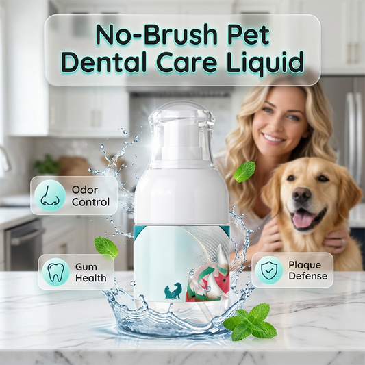 🐶Last Day Buy 1 Get 1 Free🐱🐾No-Brush Pet Dental Care Liquid– Pet Dental Care Made Easy🦷