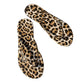 🩴Limited-time Special Price:£10.99!!!🏆Leopard Print Flip-Flops with Heart Charm