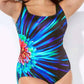 🩱Limited-time Special Price:£ 12.99!!!✨ Fashion Printed One-Piece Swimsuit | Soft Stretch Fabric & Ruching Detail for an Instant Slimming Look
