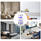 🦟Last Day Special Price:£ 15.99!!!🔇 Indoor LED Bug Zapper – Bionic UV Light Trap & Night Light – Quiet & Safe for Bedroom – Chemical-Free Mosquito Killer 💡