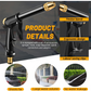 📢📢Limited-time Special Price:£ 7.99!!! ⏰High-Pressure Car Wash Water Gun Kit