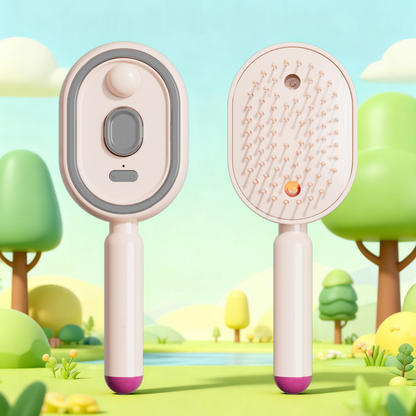 🪥SUMMER HOT SALE💞50K+ SOLD!💥🪮Electric Spray & Massage Hair Brush💧