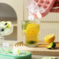 🍸Last Day Special Price:£10.99!!!⏳Press-type ice cube tray with lid, ice tray with straw, can drink directly
