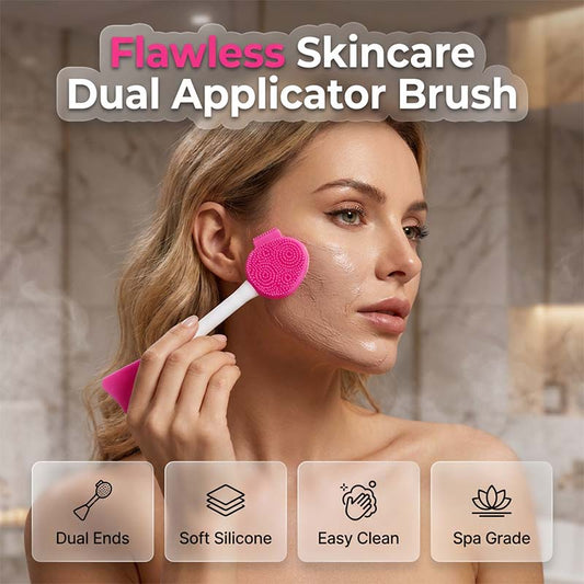 📢LAST DAY BUY 1 GET 1 FREE⏰Dual-Ended Silicone Face Mask Applicator Brush