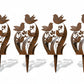 🌸Time-Limited Special Price:£12.99!!!⏰Rustic Bird & Flower Metal Garden Stake🐦