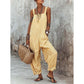 🌸Limited-time Special Price:£18.99!!⏳Women's Casual Striped Spaghetti Strap Jumpsuit👖