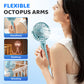 🏖️Summer Day Special Price:£8.99!!❄️Mini Handheld Multi-Function Octopus Fan🐙