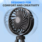 🏖️Summer Day Special Price:£8.99!!❄️Mini Handheld Multi-Function Octopus Fan🐙