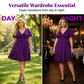 💗LAST DAY SALE 50% OFF⚡50K+ SOLD!!👗Elegant V-Neck Twist Front Dress with Pockets