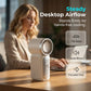 🏆Surprise Price: Only £7.99!!!💨 Mini Handheld Fan with LED Display|  🧊6 speeds, 10.7 hours of cool| Weighs nothing – goes anywhere