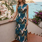 💗LAST DAY SALE 50% OFF⚡50K+ SOLD!!🌸Women's Sleeveless V-Neck Maxi Dress with Side Slit👗