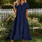 ⏰Summer Hot Sale 70% OFF💃Women's Elegant Cutout V-Neck Maxi Dress