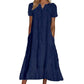 ⏰Summer Hot Sale 70% OFF💃Women's Elegant Cutout V-Neck Maxi Dress