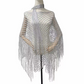 🏆 Last Day Special Price £ 8.99! !💐Summer Metallic Crochet Cover-Up – Lightweight, Flowy & Effortlessly Stylish summer outfit
