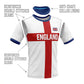 🎉Limited-time Special Price:£14.99!!!⚽ England Football T-Shirt, Large Letter Print, Sporty Casual Wear, Must-Have Culture Tee, Short Sleeve, Long Length, Loose-Fitting