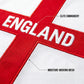 🎉Limited-time Special Price:£14.99!!!⚽ England Football T-Shirt, Large Letter Print, Sporty Casual Wear, Must-Have Culture Tee, Short Sleeve, Long Length, Loose-Fitting