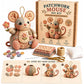 🥳2026 HOT SALE 64%OFF Only￡10.99 🥳💞35K+ SOLD! ！🐭Handcrafted Vintage Mouse Plush Sewing Kit