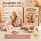 🥳2026 HOT SALE 64%OFF Only￡10.99 🥳💞35K+ SOLD! ！🐭Handcrafted Vintage Mouse Plush Sewing Kit