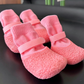 🏆Surprise Price: Only £7.99!!!🐶🛡️ 50% OFF! Anti‑Slip Waterproof Pet Shoes – Rubber sole, adjustable strap. Protects paws from rain, mud & sharp ground. 👟✨（4PCS）