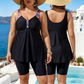 🩱SUMMER HOT SALE🥳💞50K+ SOLD!💥50% OFF!  👙🌊 Flowy Tankini Swimsuit for Women with Shorts – Comfortable fit & quick-dry – Perfect for beach, pool or holidays – stylish and practical ☀️✨