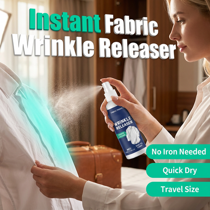 📢📢Limited-time Special Price:£7.99!!!👔Portable Fabric Wrinkle Release Spray