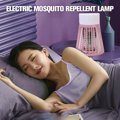 📢Last Day Special Price:£7.99!!!🔇✨ Electric Mosquito Repellent Lamp – 99.99% Physical Mosquito Control, No Smell, No Radiation, Silent Operation. 360° UV Trapping, Covers Up to 30㎡. Perfect for Bedroom & Garden! 😴🌙🛡️