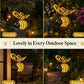 🏆Surprise Price: Only £9.99!!!🐝Outdoor Hanging Solar Bee Light - Perfect Gift For Plant Lovers Moms Or Literally Anyone Who Smiles❤️