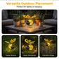🏆Surprise Price: Only £9.99!!!🐝Outdoor Hanging Solar Bee Light - Perfect Gift For Plant Lovers Moms Or Literally Anyone Who Smiles❤️